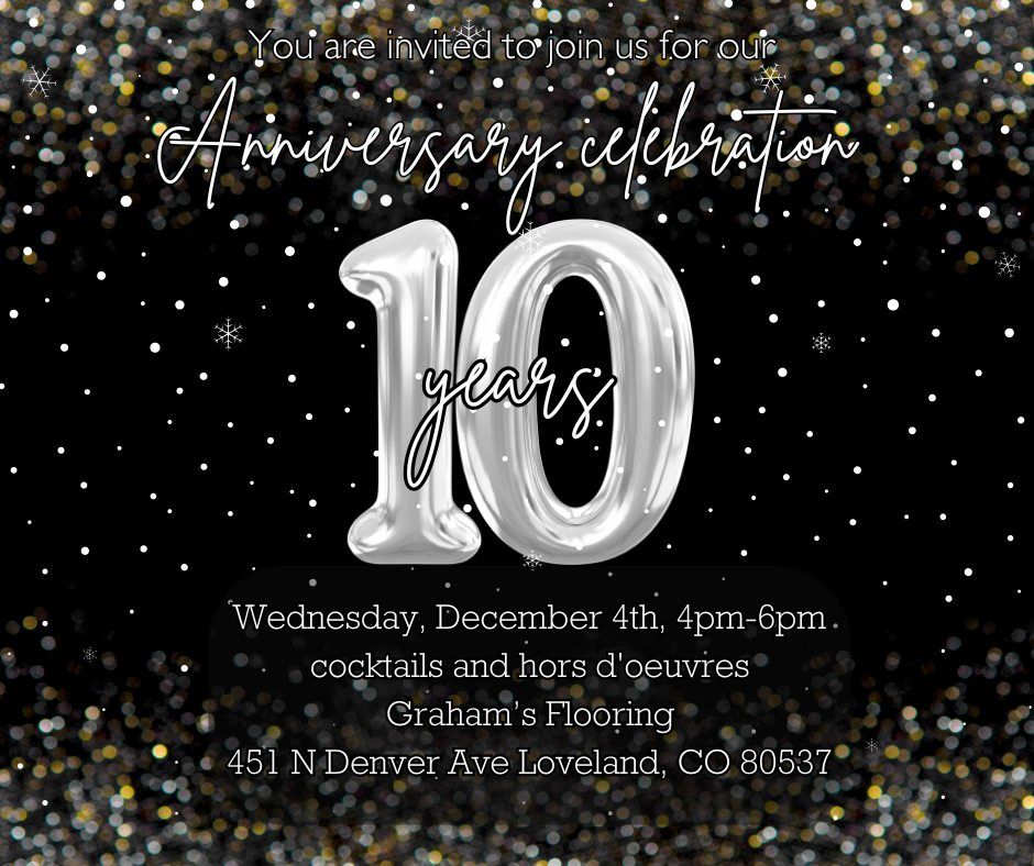 10th Anniversary Celebration!