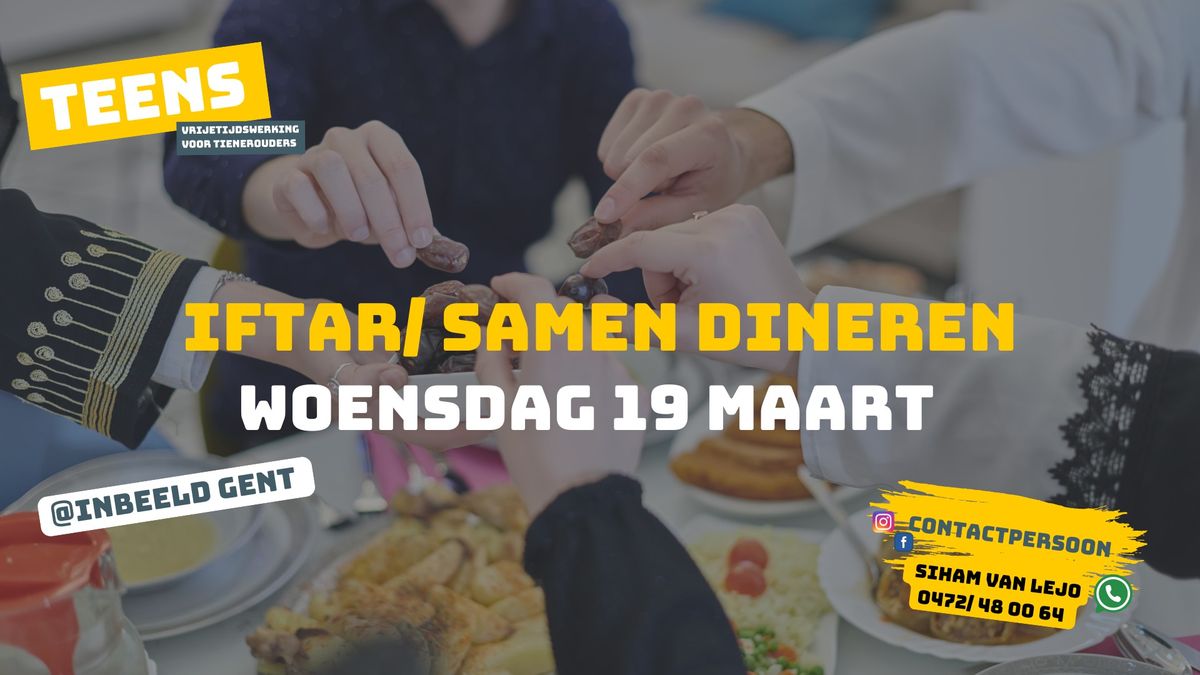 TEENS Iftar\/ samen dineren 