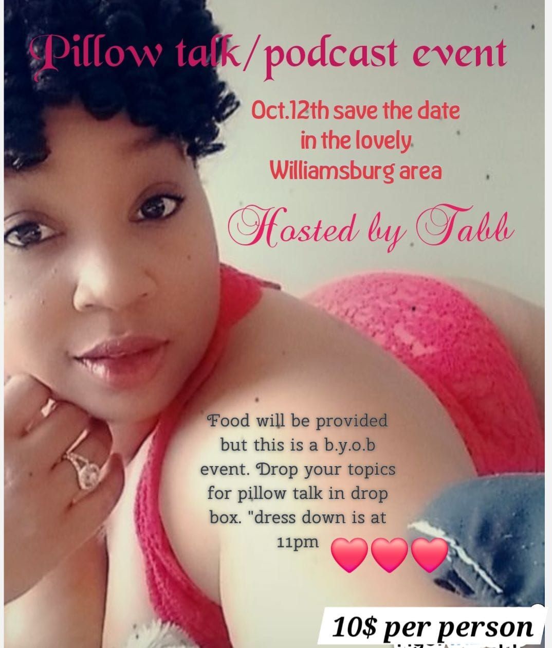 Pillow Talk Podcast Event