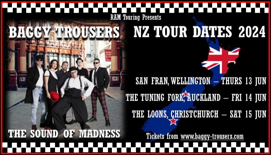 Baggy Trousers - The Sound of Madness comes to Wellington