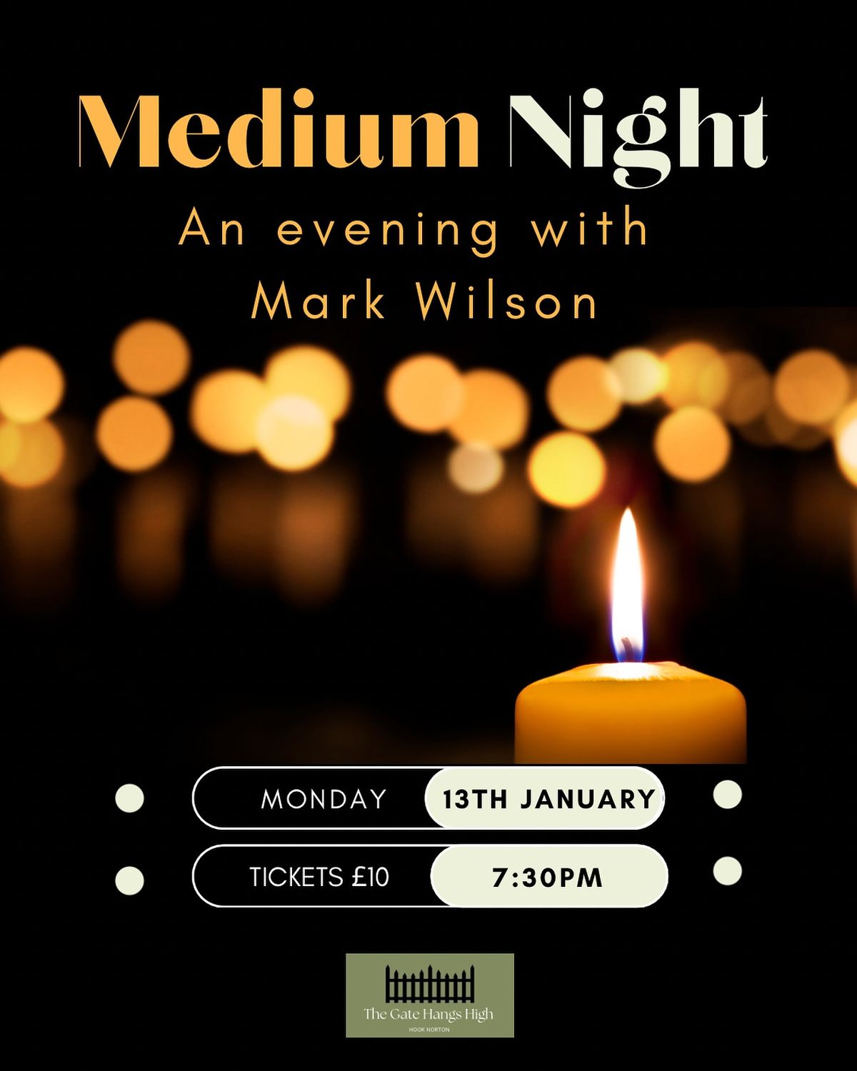 Medium night with Mark Wilson 