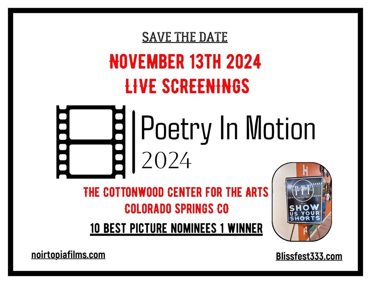 Poetry In Motion film festival