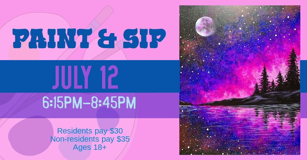 Paint & Sip - July