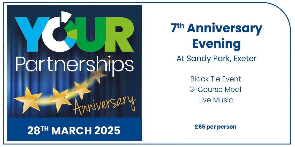 7th Anniversary Party for Your Partnerships on 28 March 2025