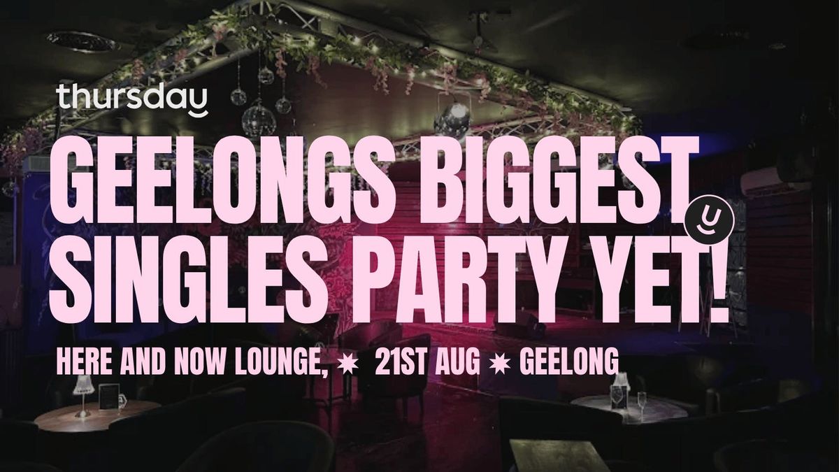 Thursday | Here & Now Lounge | Geelong