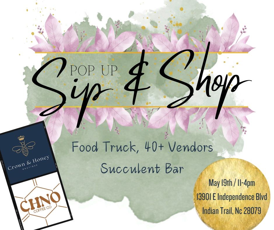 Spring Sip & Shop