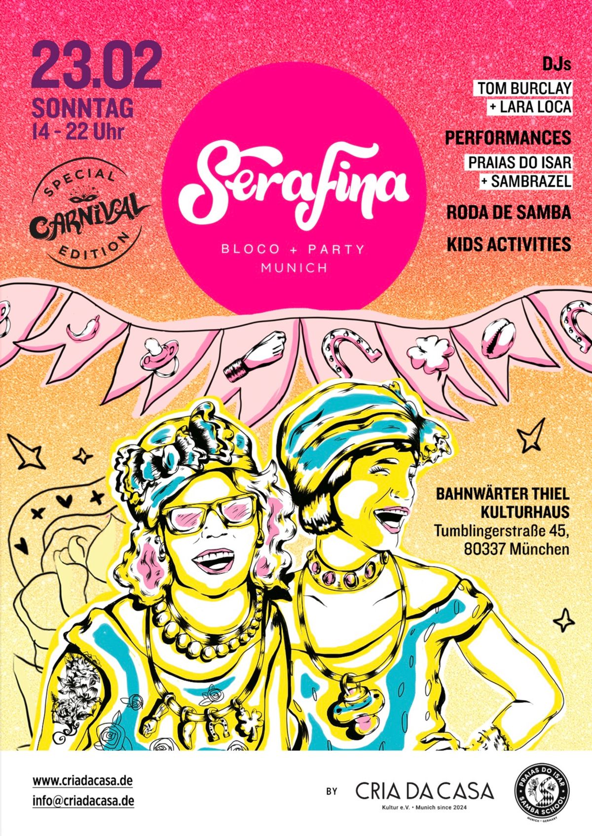 Serafina Pop-Up Party - Carnival Edition