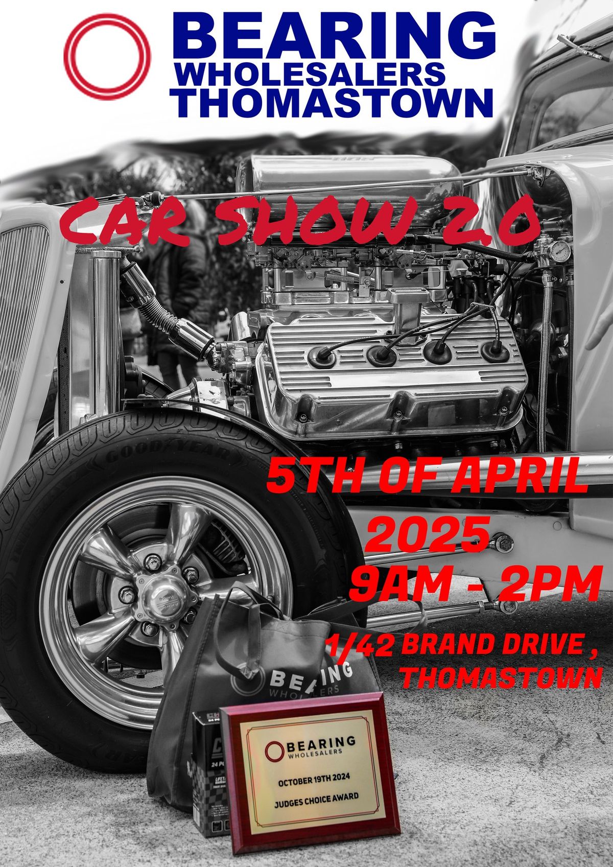 BEARING WHOLESALERS THOMASTOWN CAR SHOW 2.0