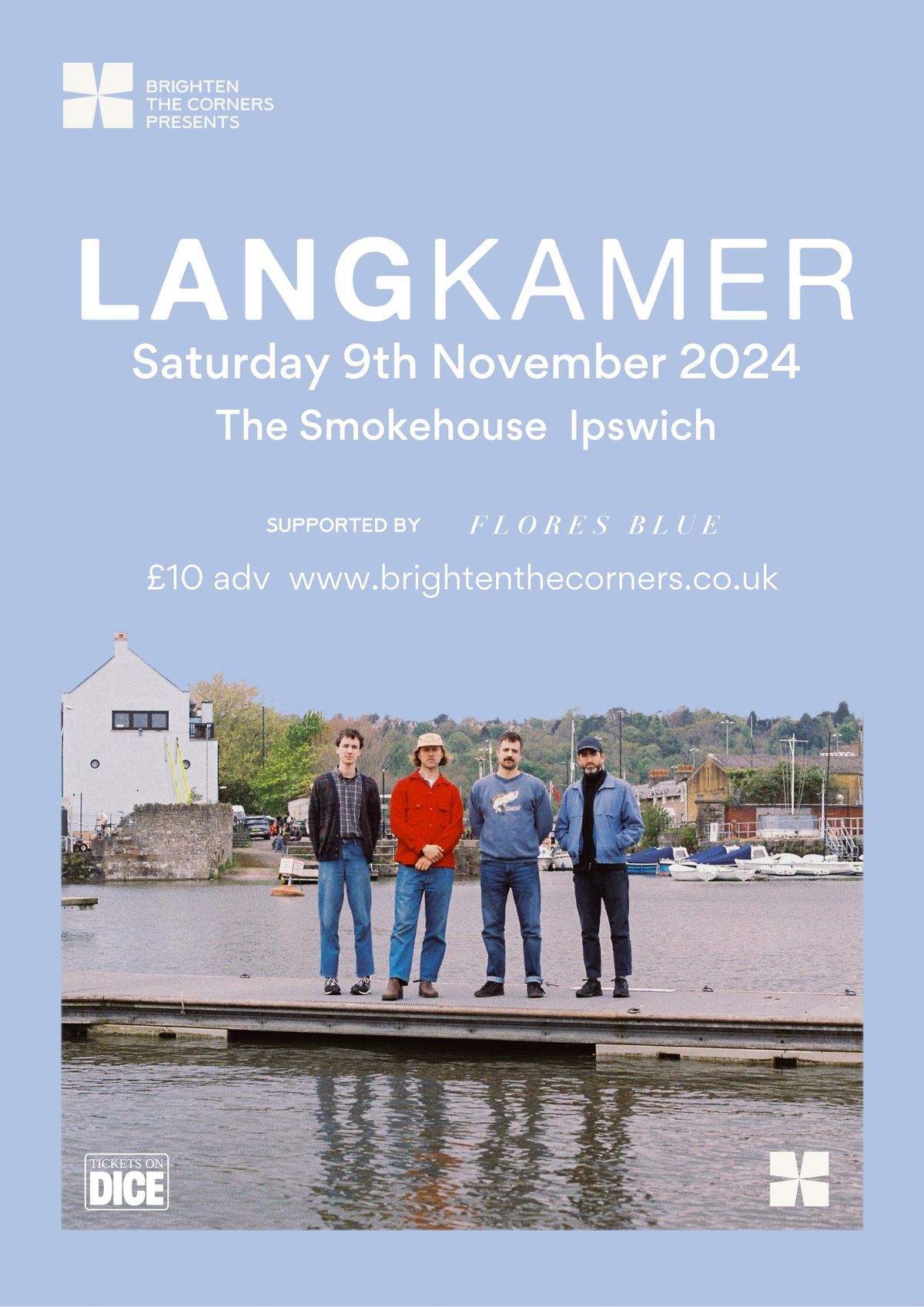 BTCP: Langkamer \/ Flores Blue - The Smokehouse, Ipswich