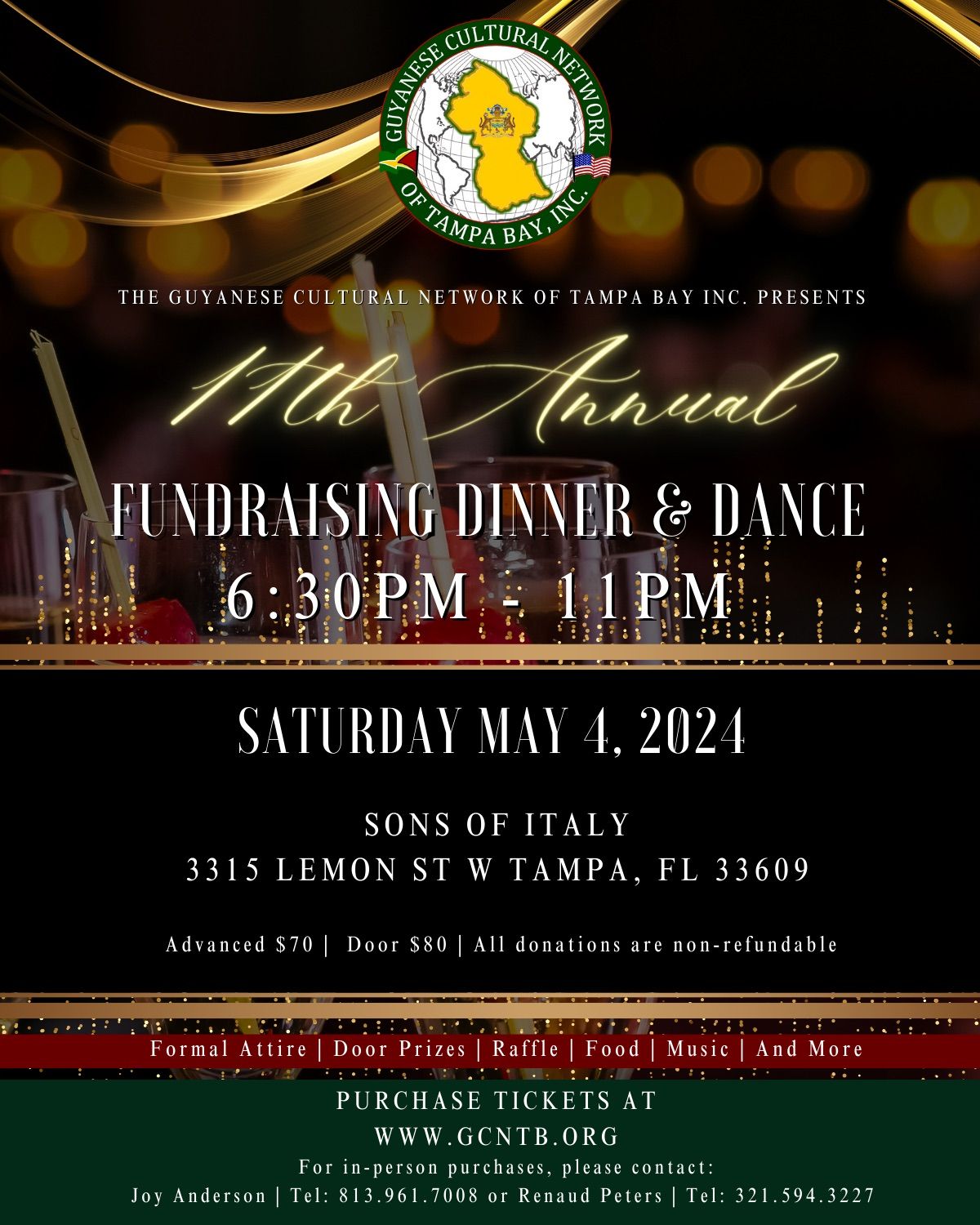11th Annual Fundraising Dinner & Dance 