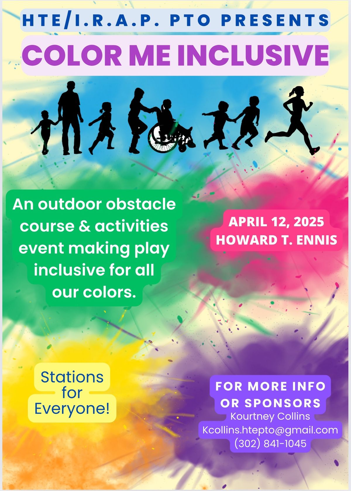 Color Me Inclusive Obstacle Course