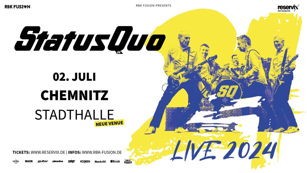 Status Quo - Live 2024 | Chemnitz, Stadthalle
