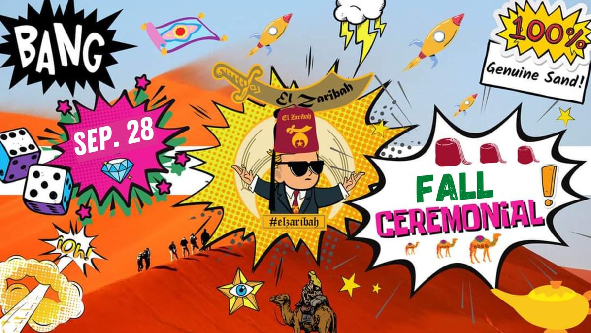 Become A Shriner In One Day - El Zaribah Shriners Fall Ceremonial