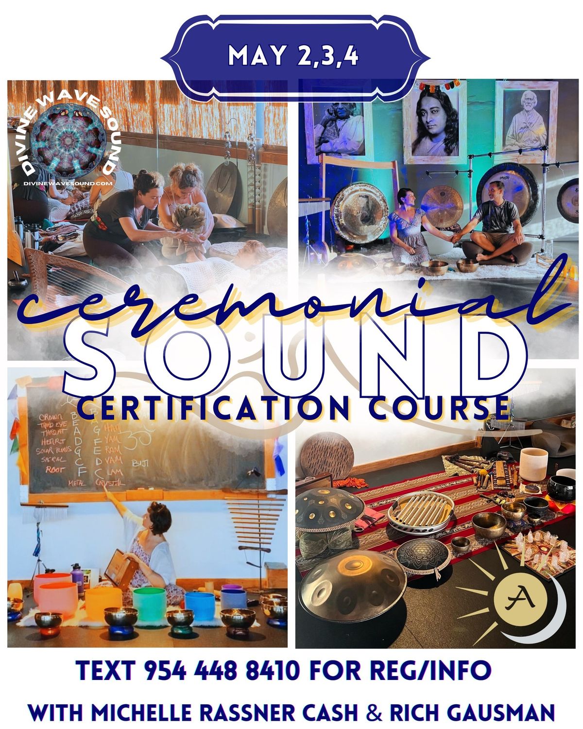 Ceremonial Sound Certification Course with Michelle & Rich at Anuttara Yoga Shala