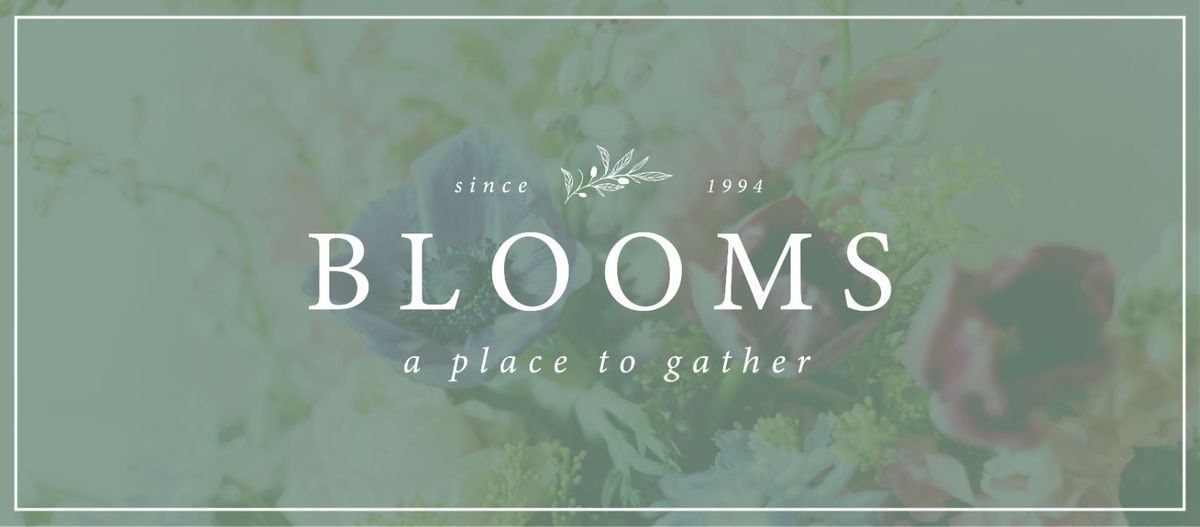 September Floral Class at Blooms