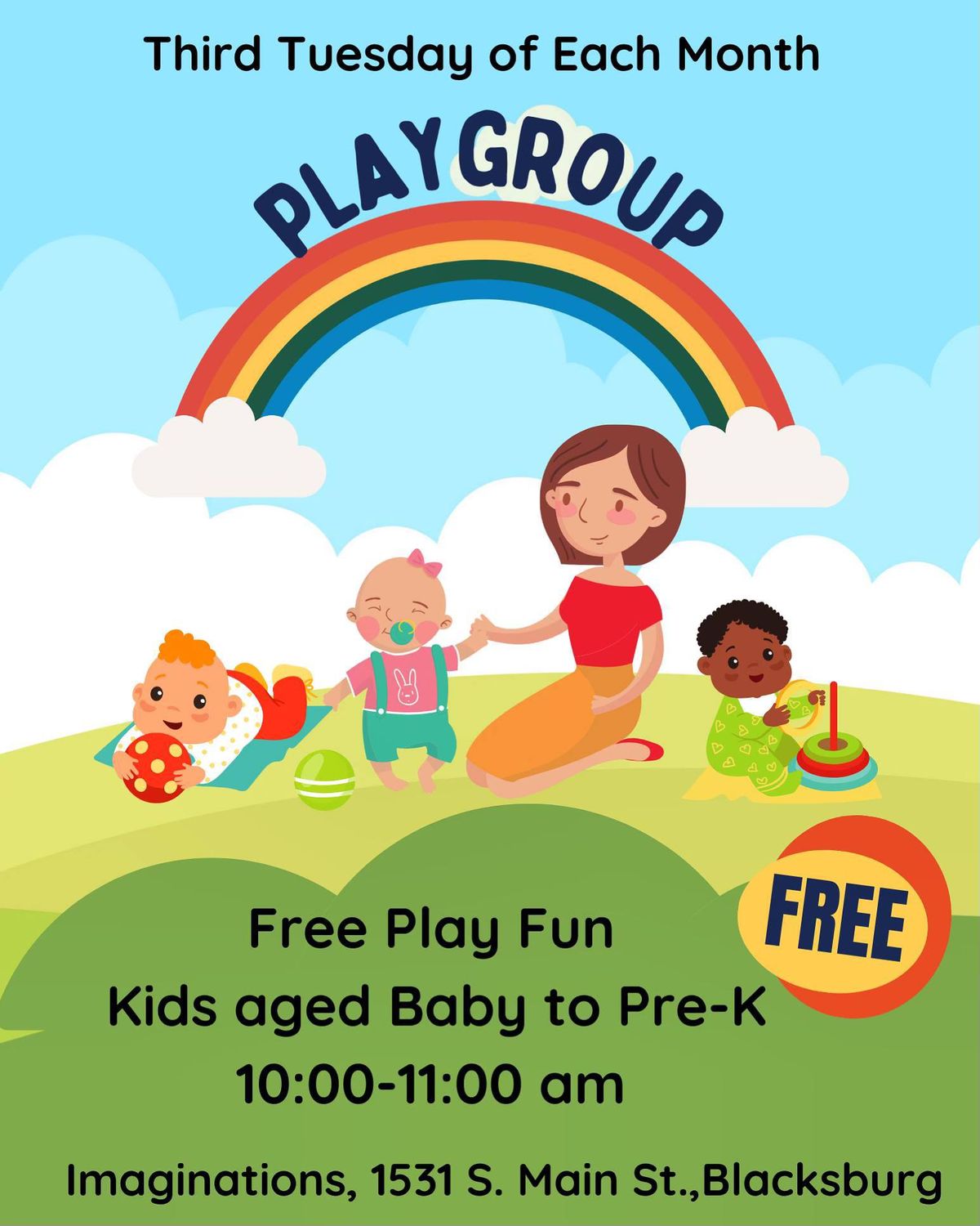 Monthly Play Group!