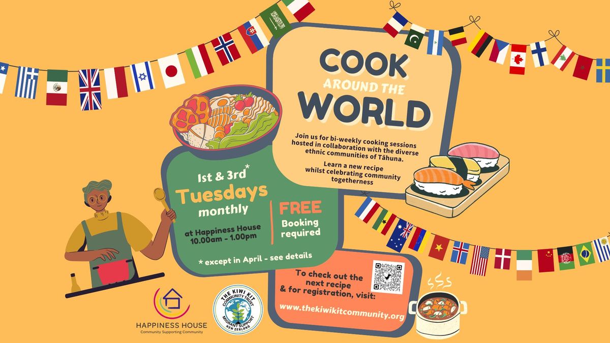 Cook Around The World - FREE Multi-Cultural Cooking Classes