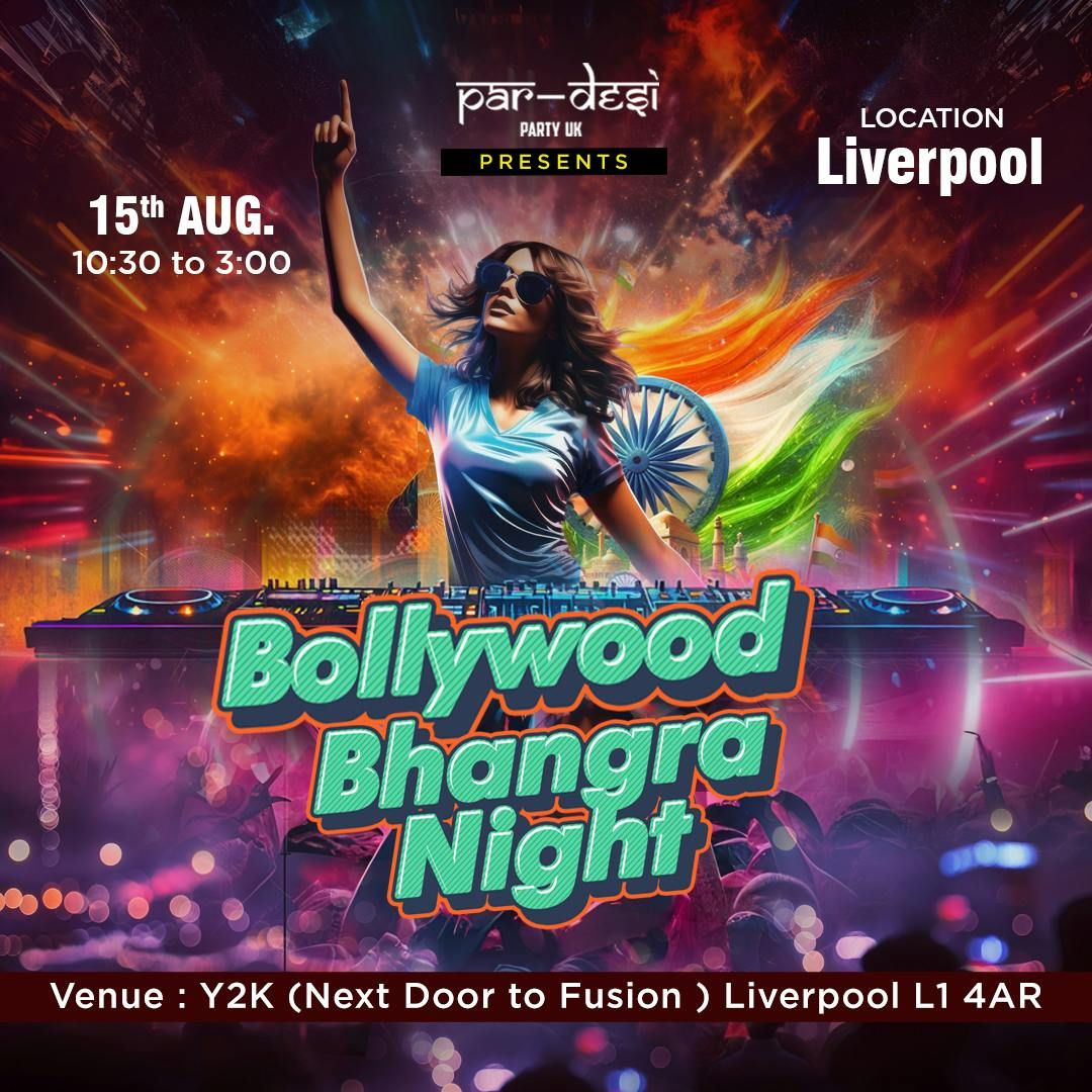 \ud83c\udf89 Bollywood Bhangra Night \u2013 Independence Day Edition \ud83c\uddee\ud83c\uddf3