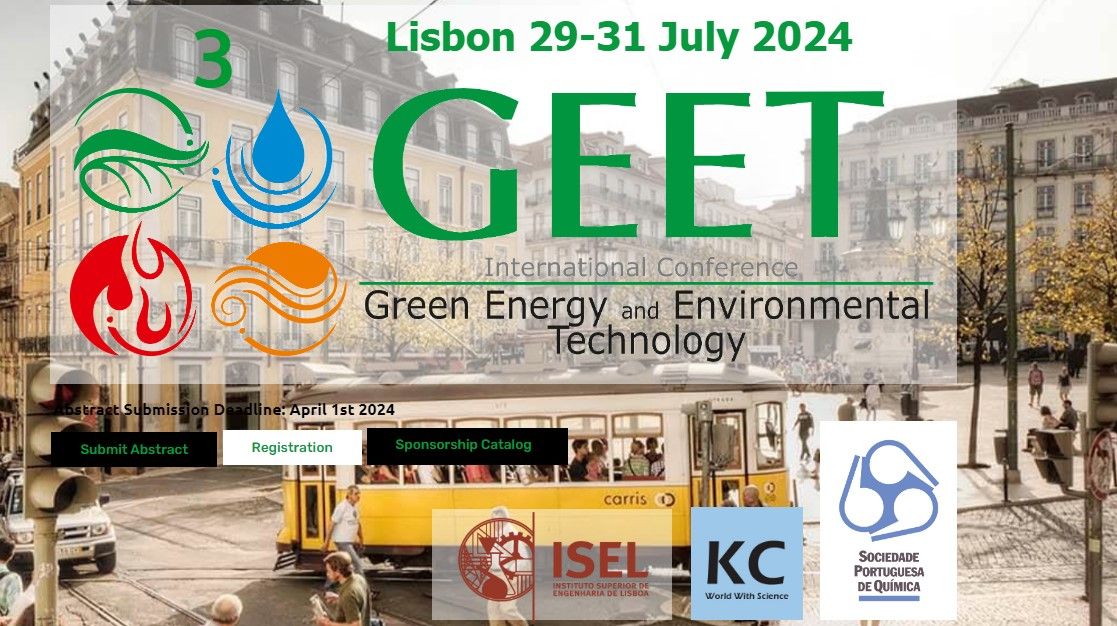 3rd International Conference on Green Energy and Environmental Technology (GEET-24)