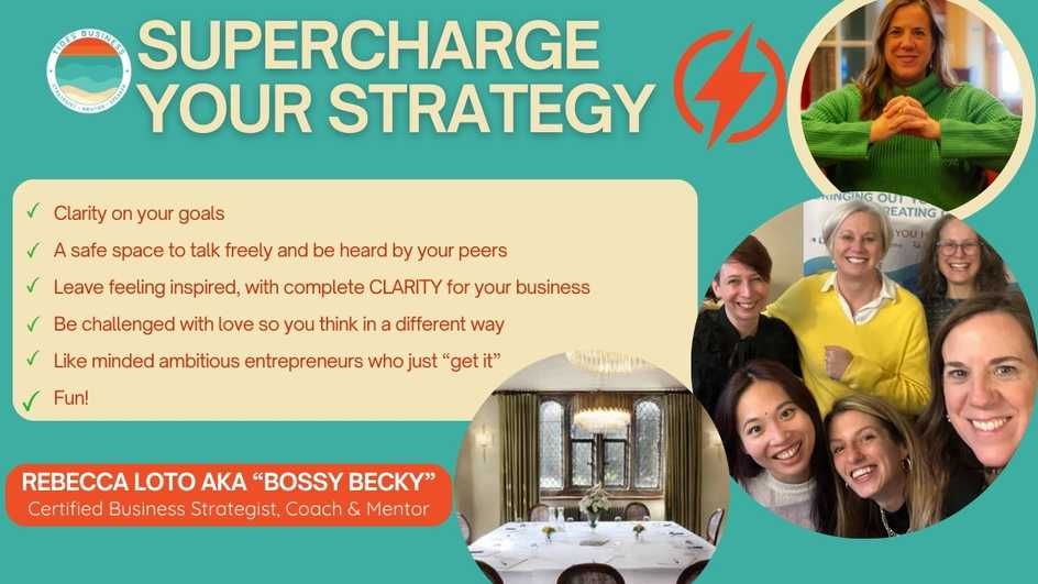 SUPERCHARGE YOUR STRATEGY 