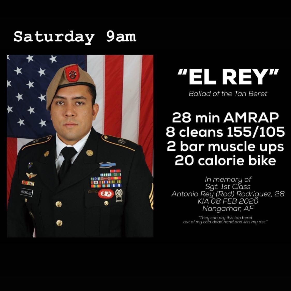 "EL REY", Ballad of the Tan Beret WOD