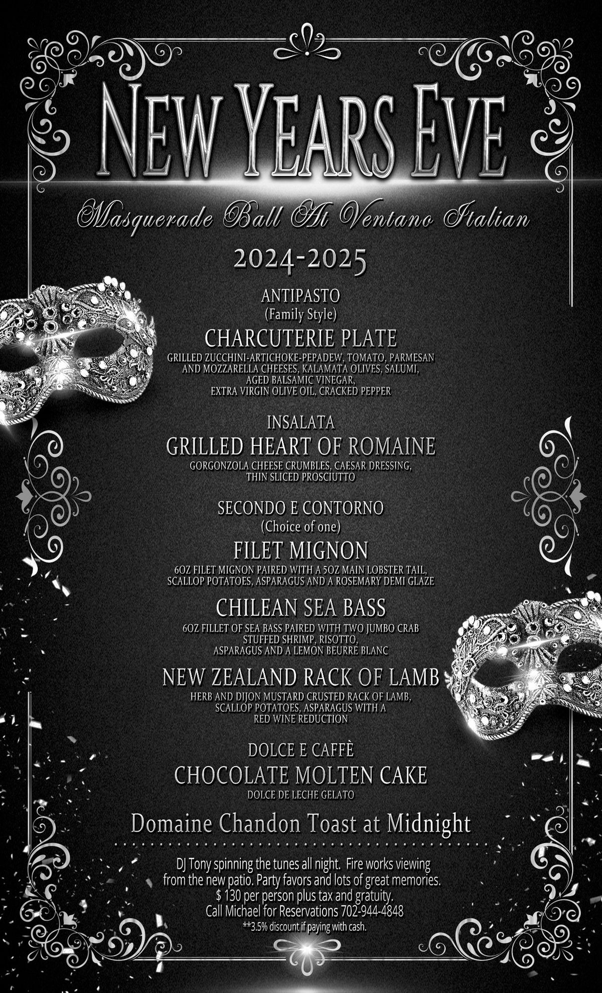 Ring in the New Year at Ventano!