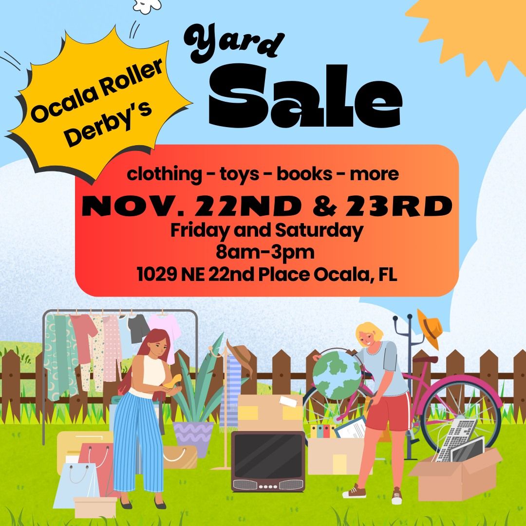 Team Yard Sale FRIDAY & SATURDAY 