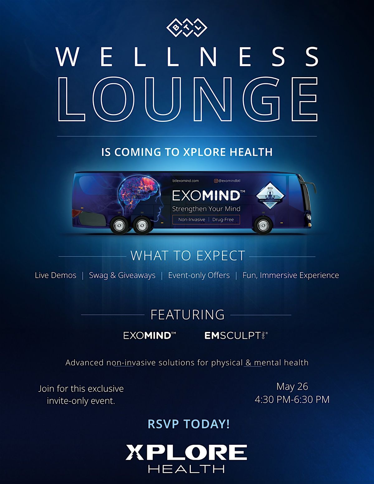 XPLORE Health-BTL Bus Tour