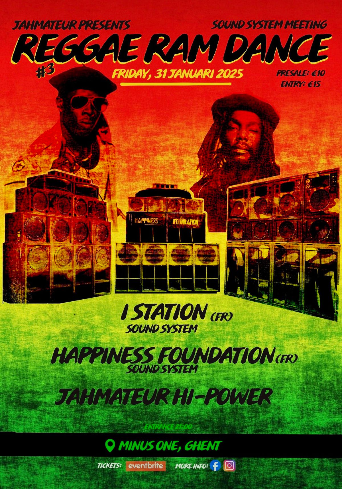 Reggae Ram Dance - Part 3- Jahmateur & I-Station & Happiness Foundation 