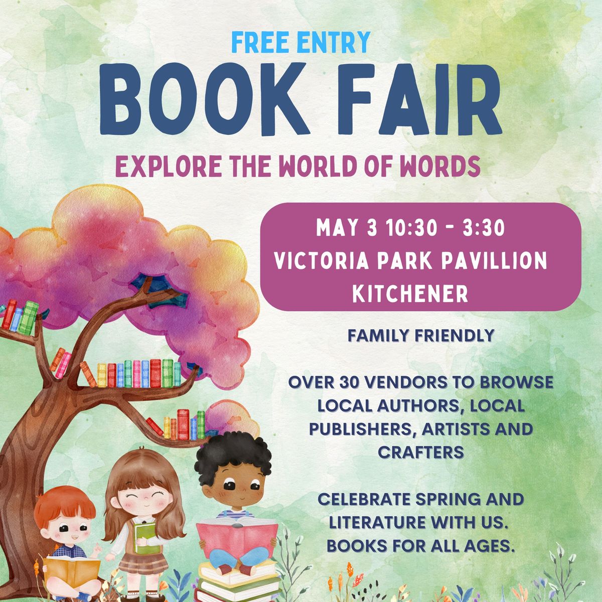 Book Fair and Crafters Market - Victoria Park Pavillion