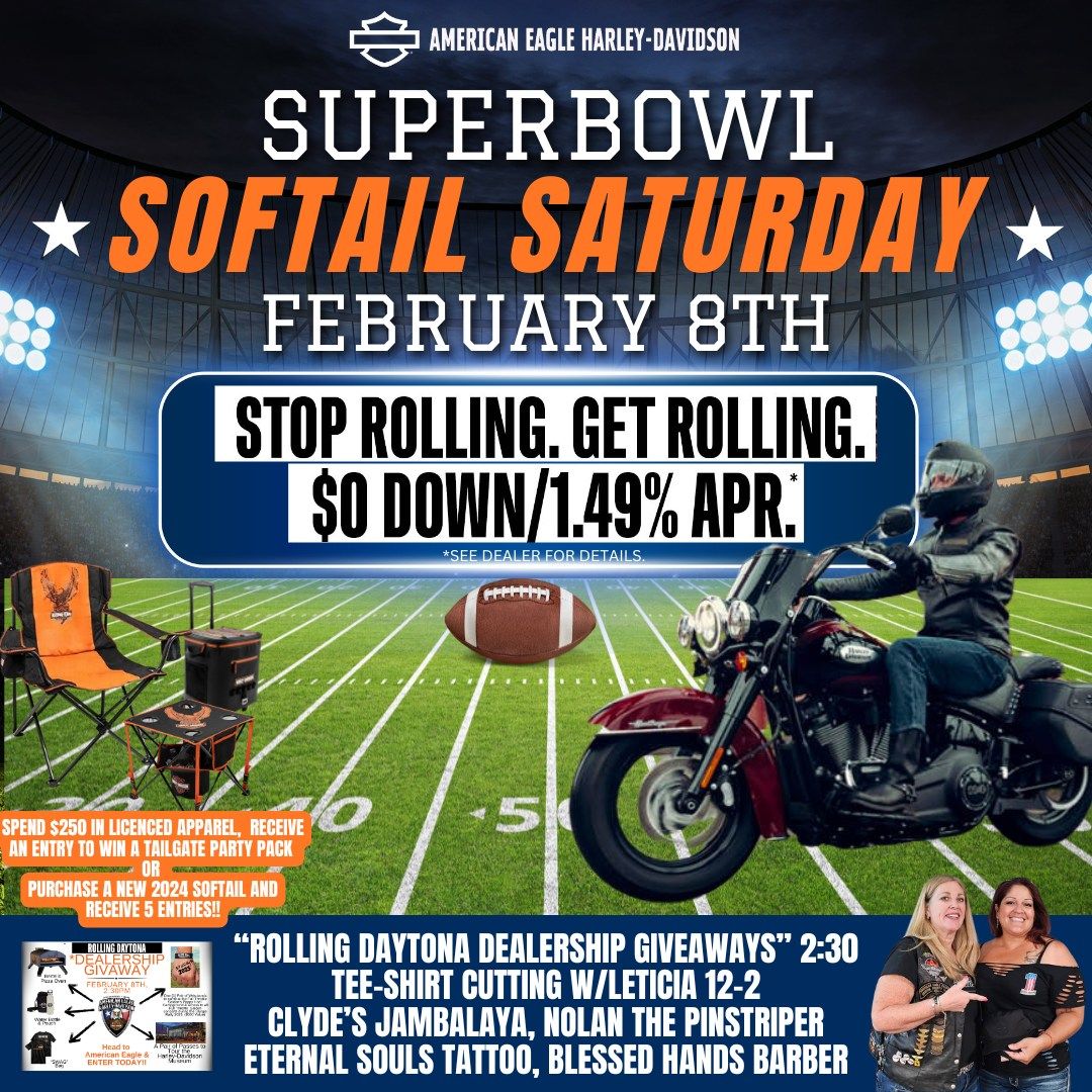 Super Bowl Softail Saturday