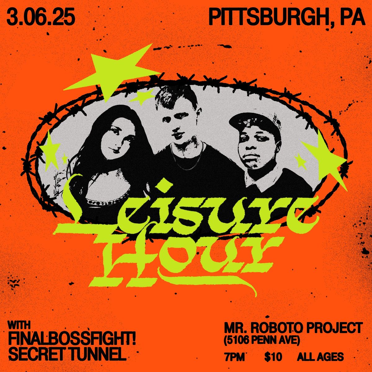 Leisure Hour w\/ FinalBossFight! + Secret Tunnel at Roboto