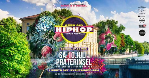 Hip Hop Kulturbiergarten an der Isar