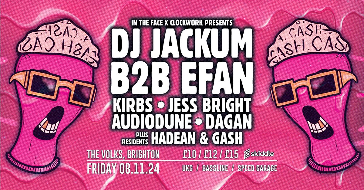 In The Face: DJ Jackum b2b Efan