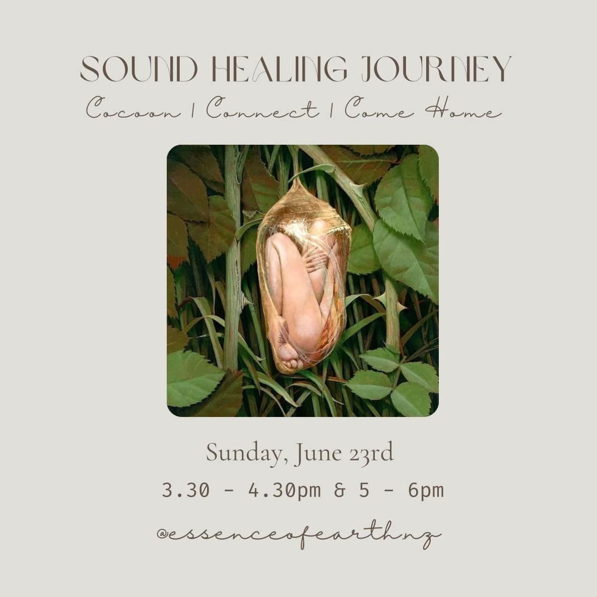 Sound Healing Journey ~ cocoon | connect | come home