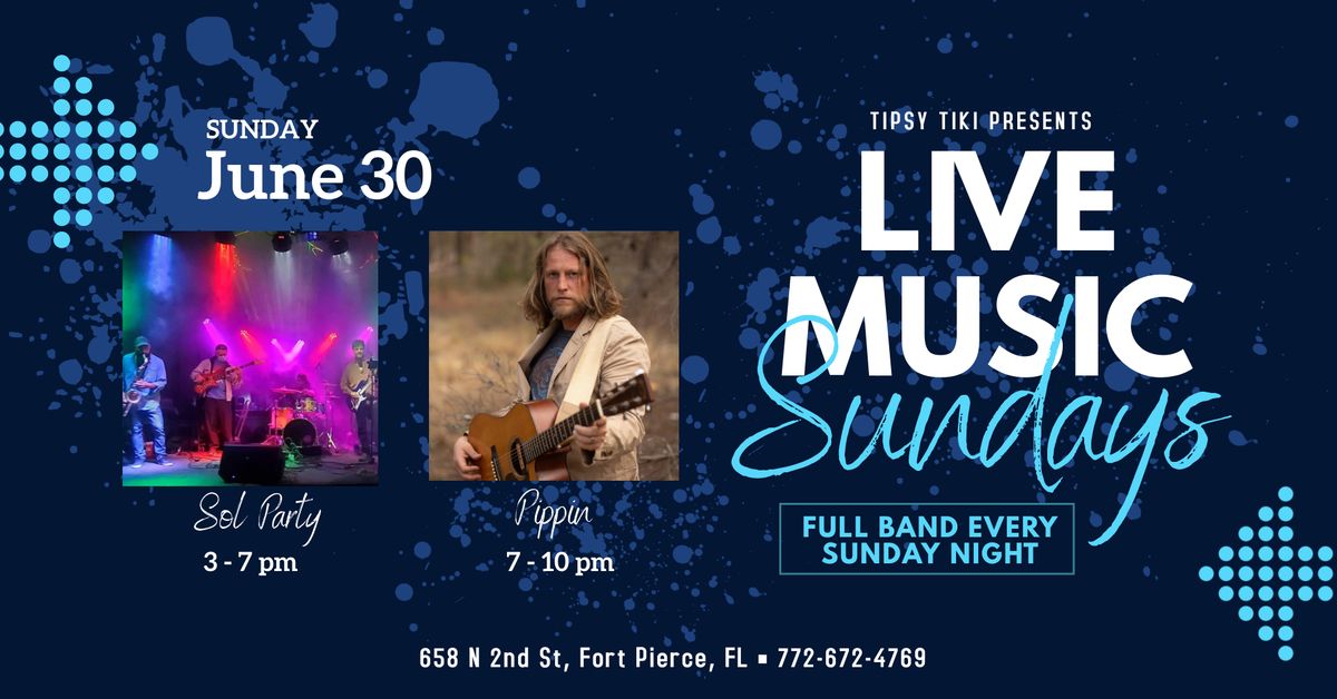 Live Music Sundays at Tipsy Tiki