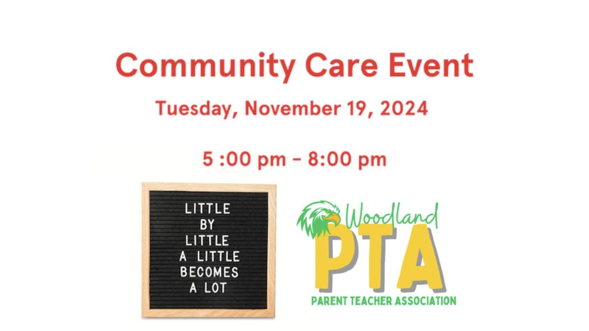 Community Care Event Woodland Elementary 