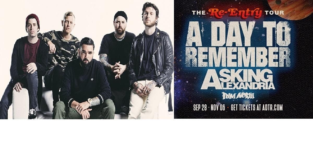 A Day To Remember - The Re-Entry Tour