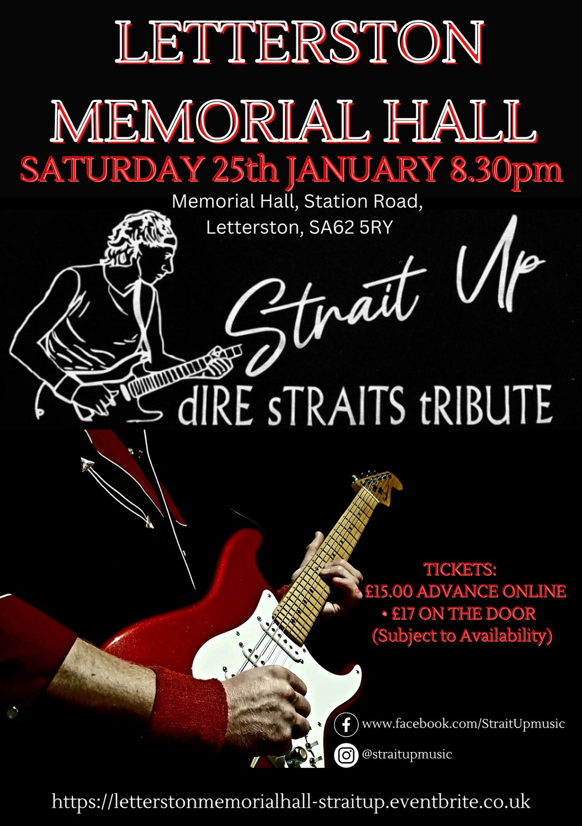 Letterston - STRAIT UP DIRE STRAITS TRIBUTE