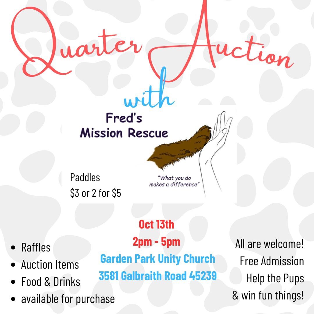 Fall Quarter Auction Fundraiser