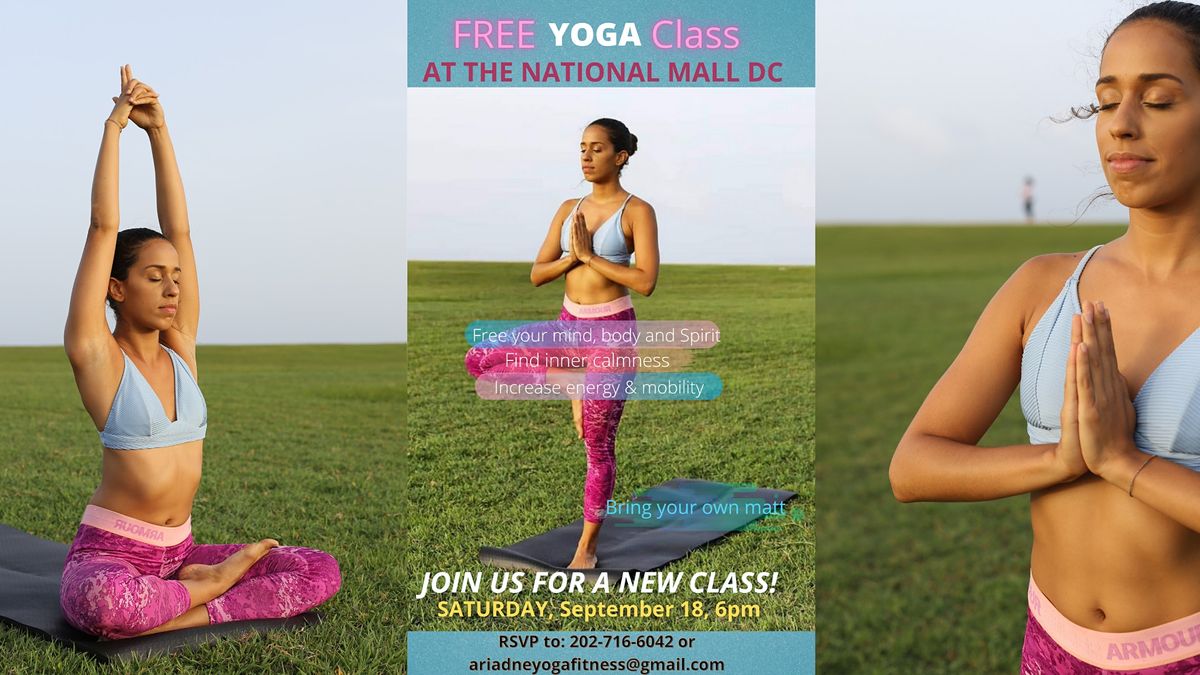 FREE YOGA Class at The National Mall DC
