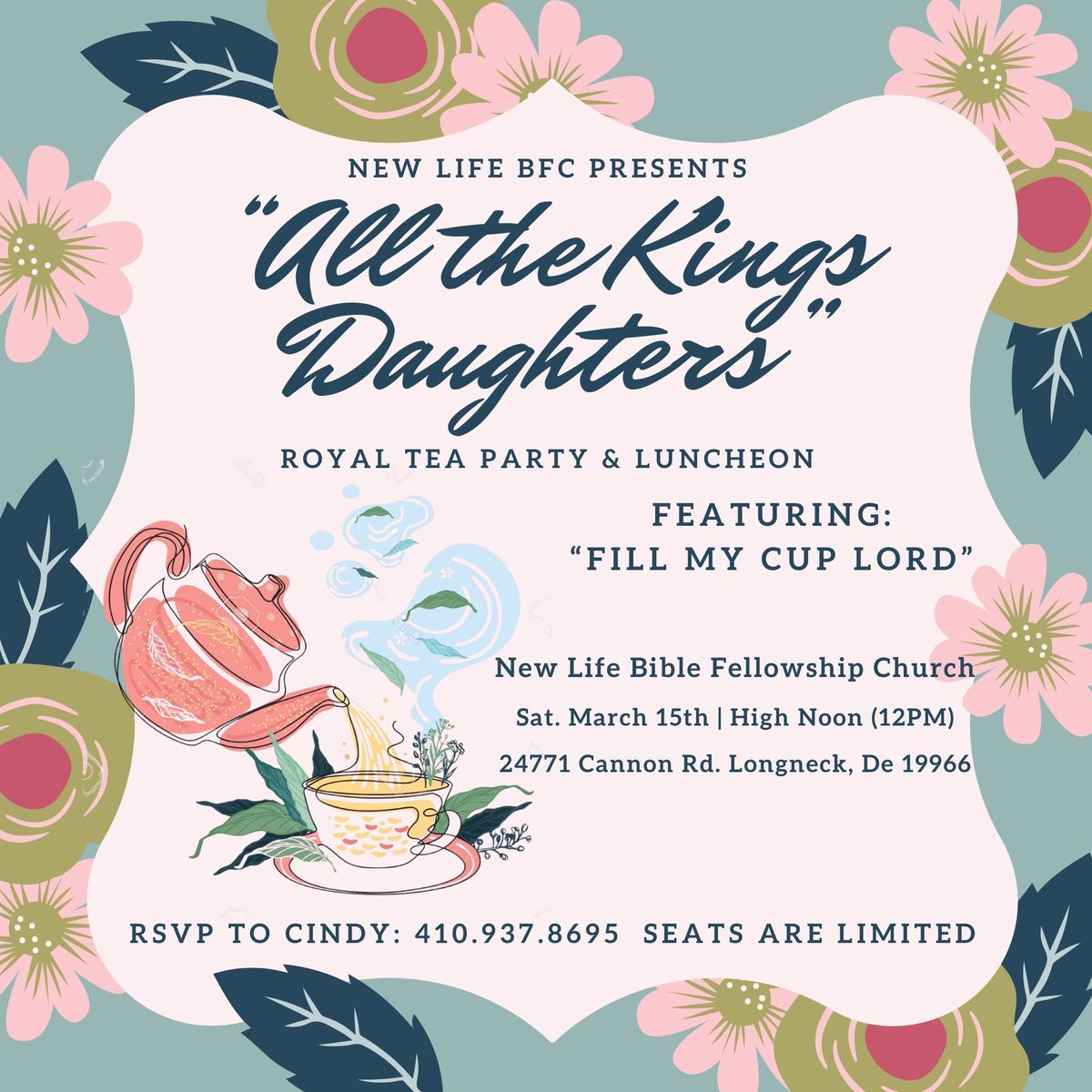 \u201cAll the Kings Daughters\u201d Royal Tea Party & Luncheon 2025