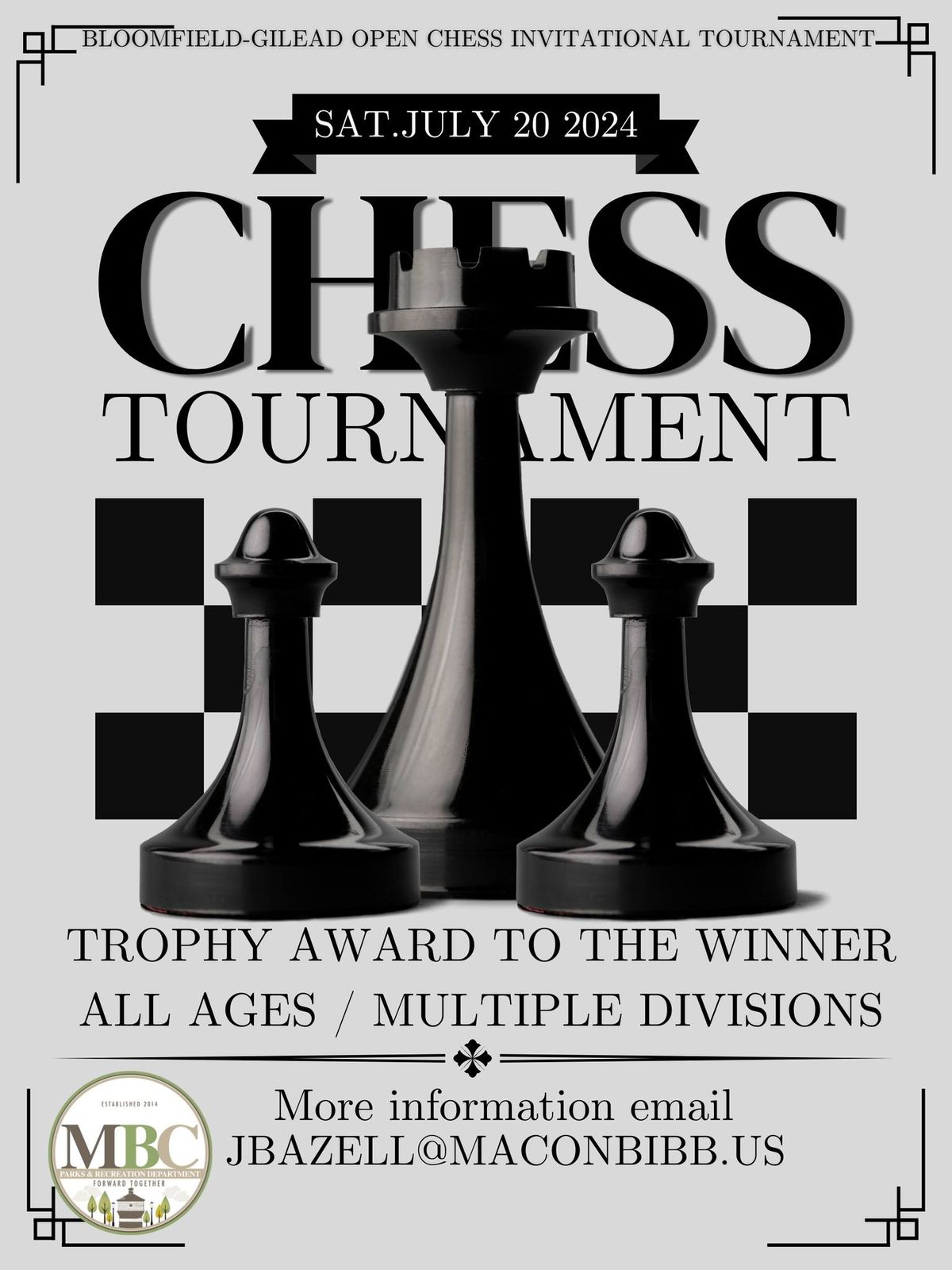 Bloomfield-GIlead Open Chess Invitational Tournament 