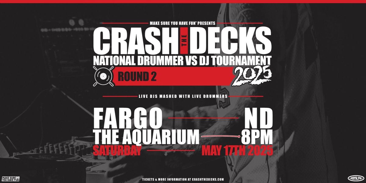 Crash the Decks: National Drummer vs DJ Tournament 2025 | Round 2 - Fargo, ND