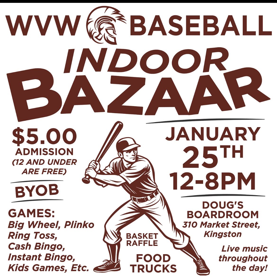 WVW Baseball Indoor Bizarre 