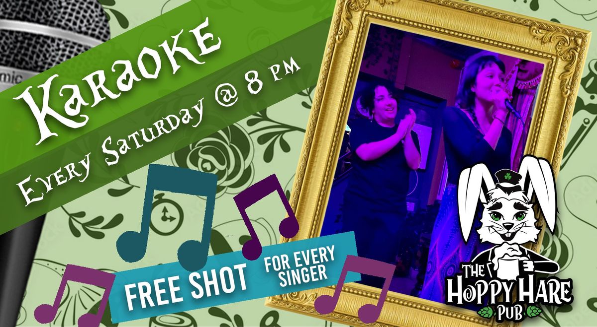 Karaoke at The Hoppy Hare Pub