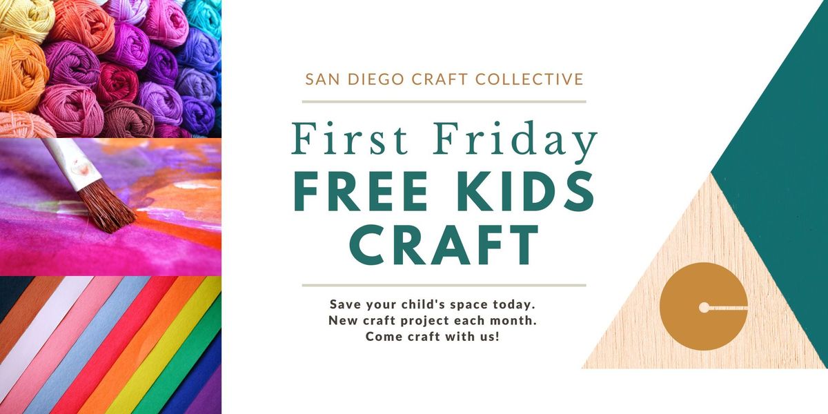 Free Kids Craft at San Diego Craft Collective