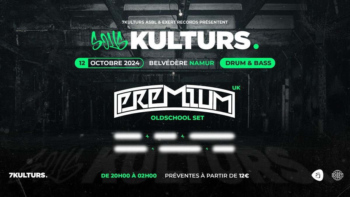 SOUS-KULTURS #1 Drum & Bass avec DJ Premium