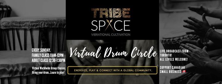 Virtual Drum Circle w\/ TribeSpace Toronto
