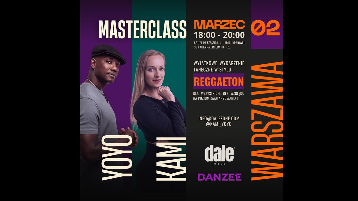 DALE MOVE Masterclass \u2013 REGGAETON W WARSZAWIE z Kami & Yoyo